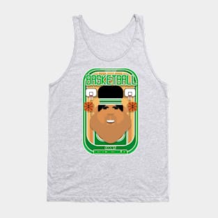 Basketball Green - Court Dunkdribbler - Seba version Tank Top